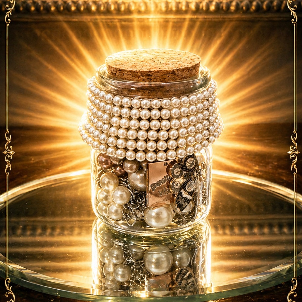 “Pearly Girly” Mystery Jewelry Jar